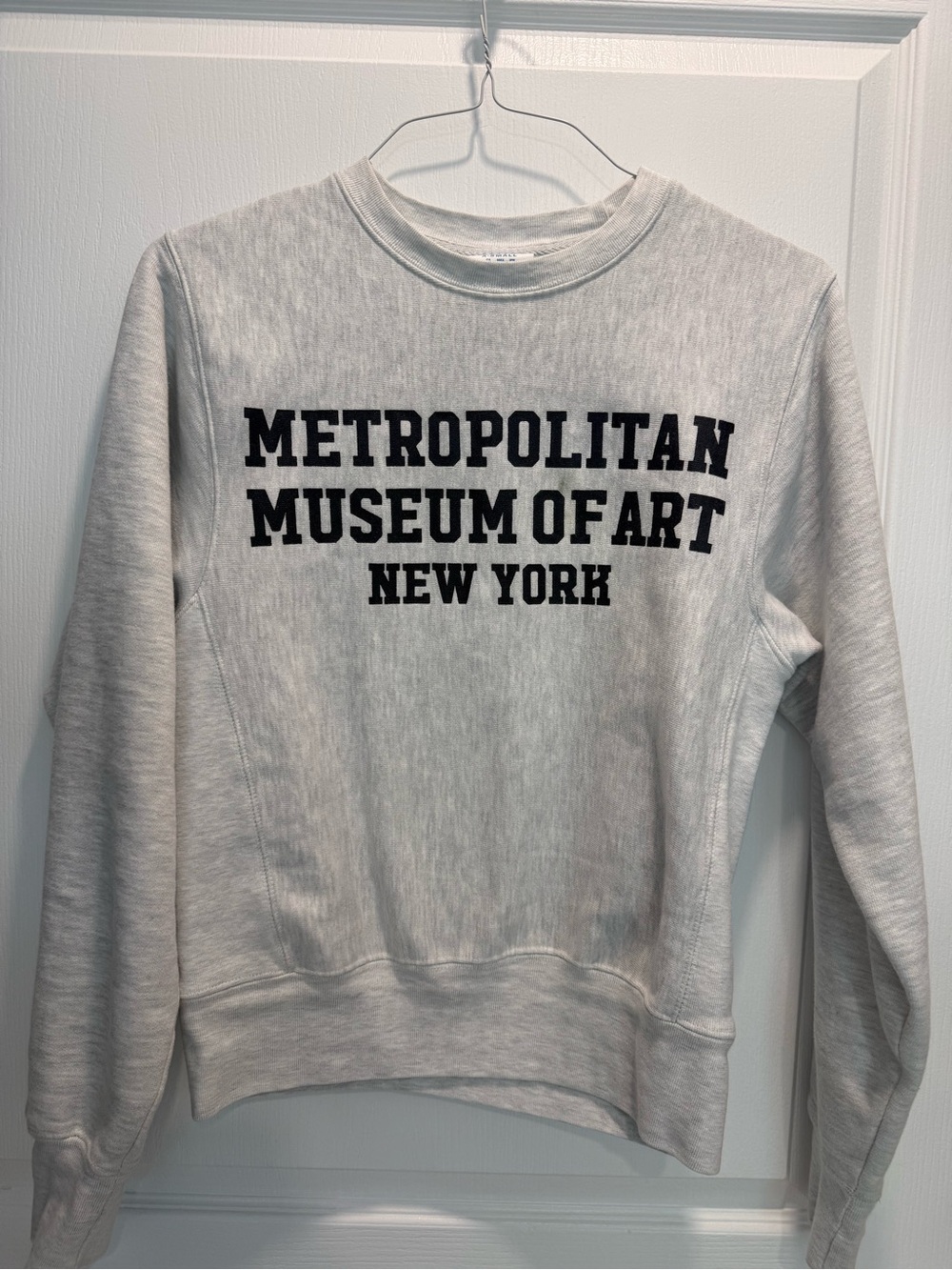 Met Champion Campus Sweatshirt Medium “The Met” Metropolitan Museum of Art XS